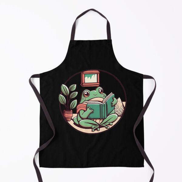 Item preview, Cozy Reading Frog designed and sold by slicksquid.