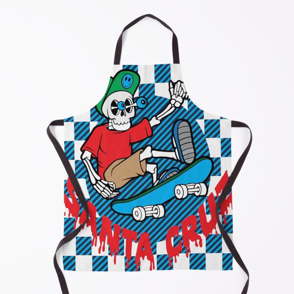 Item preview, RICHHOTWAVE Skeleton Skater Santa Cruz - Beach Vibes designed and sold by UGOT2SEETHIS STUDIO.