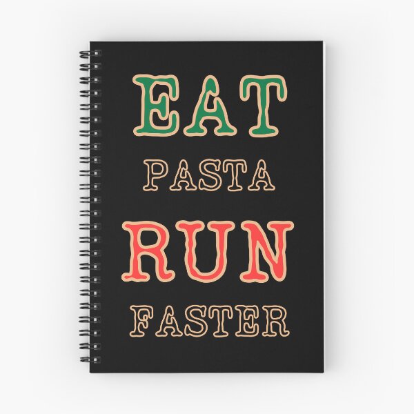 Item preview, Carb-Powered Running- Eat Pasta Run Faster designed and sold by ChicTrendz.