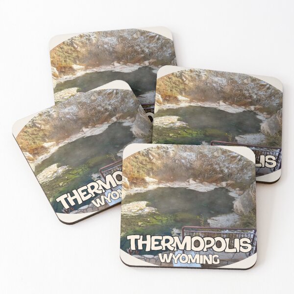 Item preview, Thermopolis Wyoming  designed and sold by Lil-Bit-Batty.