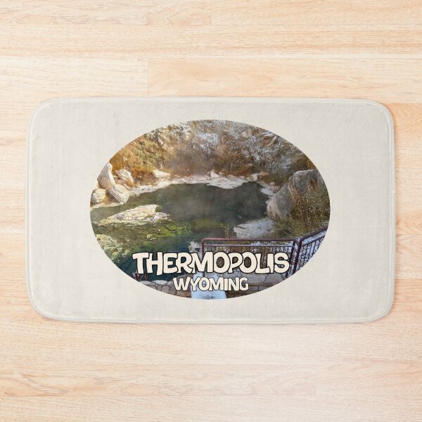 Item preview, Thermopolis Wyoming  designed and sold by Lil-Bit-Batty.