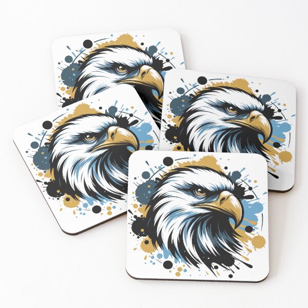 Item preview, Sovereign Skies - Majestic Eagle Splatter Art designed and sold by RyanBelandres.
