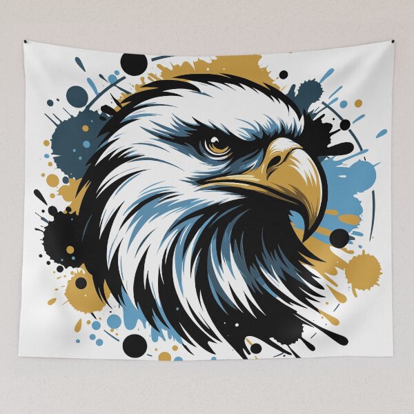 Item preview, Sovereign Skies - Majestic Eagle Splatter Art designed and sold by RyanBelandres.