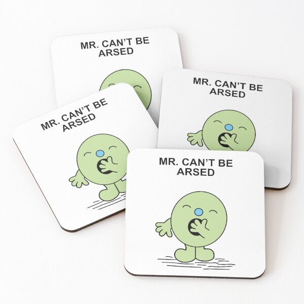 Item preview, Mr. Cant be Arsed designed and sold by Scat the cat.