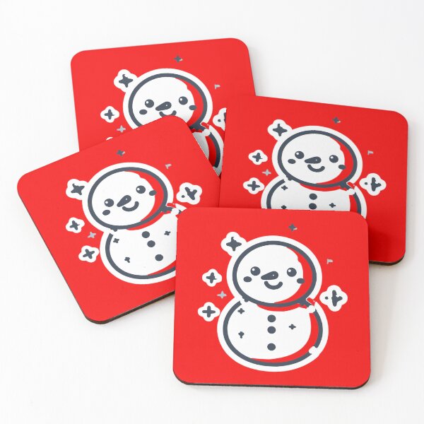 Item preview, Smiling Christmas snowman designed and sold by AI-Only Creations.