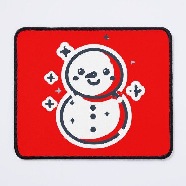 Item preview, Smiling Christmas snowman designed and sold by AI-Only Creations.