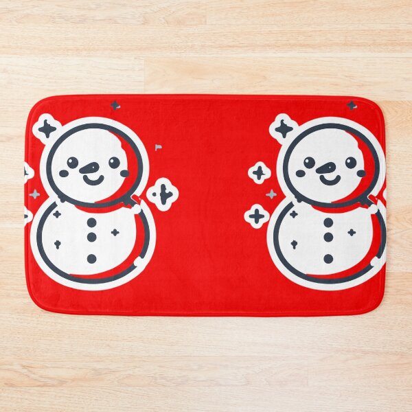 Item preview, Smiling Christmas snowman designed and sold by AI-Only Creations.