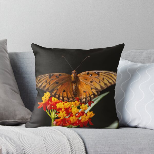 Item preview, Butterfly on tropical milkweed designed and sold by Zina Stromberg.