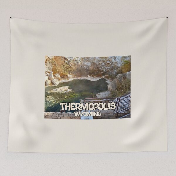 Item preview, Thermopolis Wyoming  designed and sold by Lil-Bit-Batty.