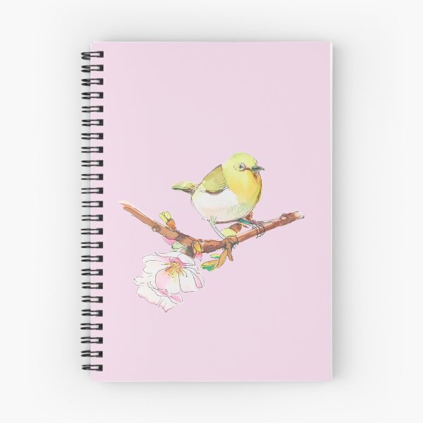 Item preview,   Bird with cherry blossom designed and sold by MoerikaStyle.