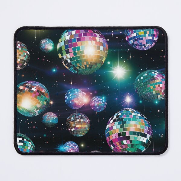 Item preview, Disco Balls in Space designed and sold by ReverseBleach.