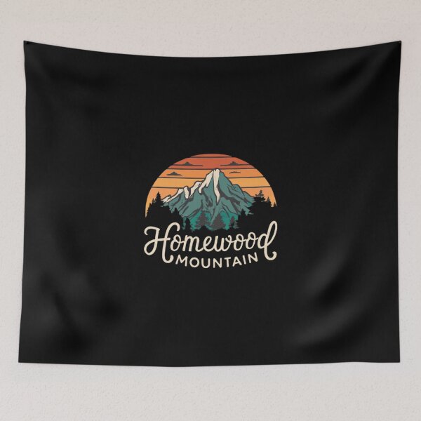 Item preview, Homewood Mountain - California  designed and sold by GroovyDino.