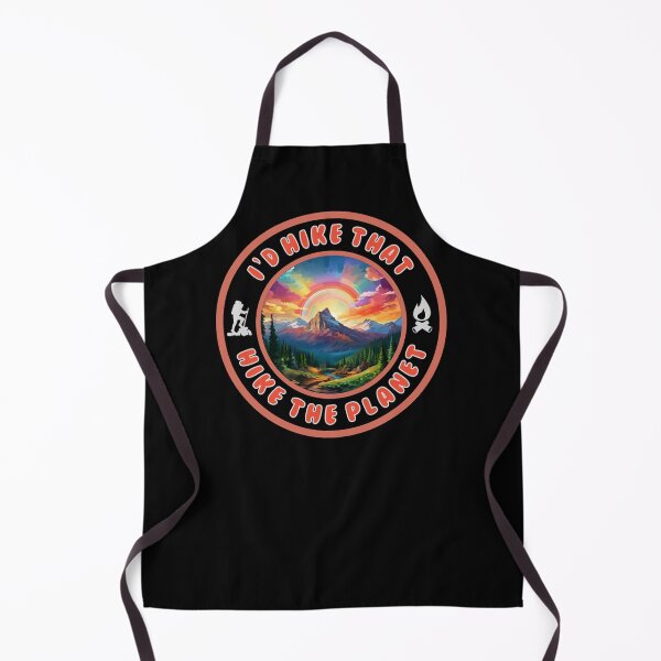 Item preview, I'd Hike That Hike The Planet designed and sold by MojaveTradePost.