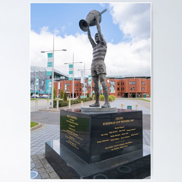 The Legendary Billy McNeil at Celtic Park Poster