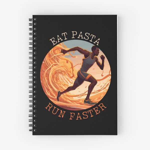 Item preview, Carb Loaded Motivation - Eat Pasta, Run Faster designed and sold by ChicTrendz.