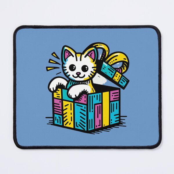 Item preview, Cat Christmas Gift Box Cat Cult Playful Cat designed and sold by sharon1210.