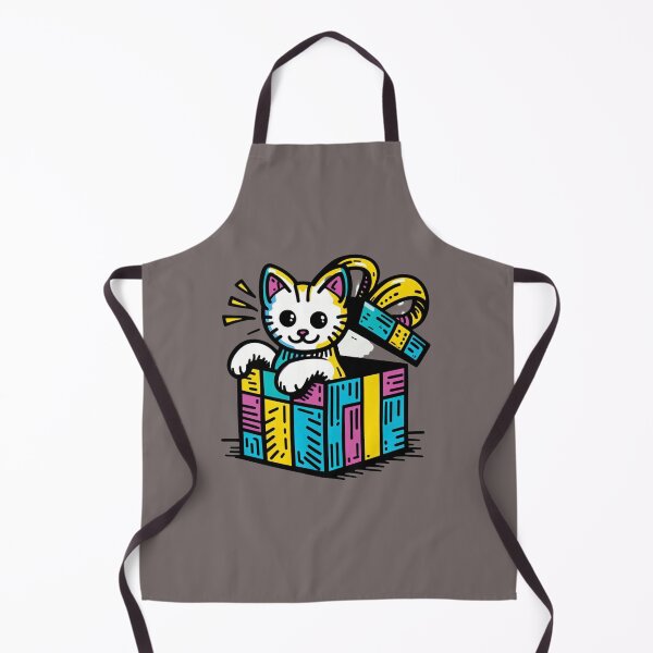 Item preview, Cat Christmas Gift Box Cat Cult Playful Cat designed and sold by sharon1210.