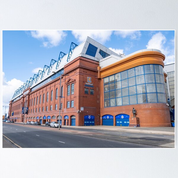 Item preview, Glasgow Rangers Ibrox Stadium Scotland designed and sold by GG WALL ART.