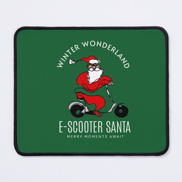 Item preview, E-scooter Santa Claus designed and sold by Graffik-Peeps.