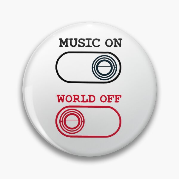 Item preview, music on, world off designed and sold by AxelBrook.