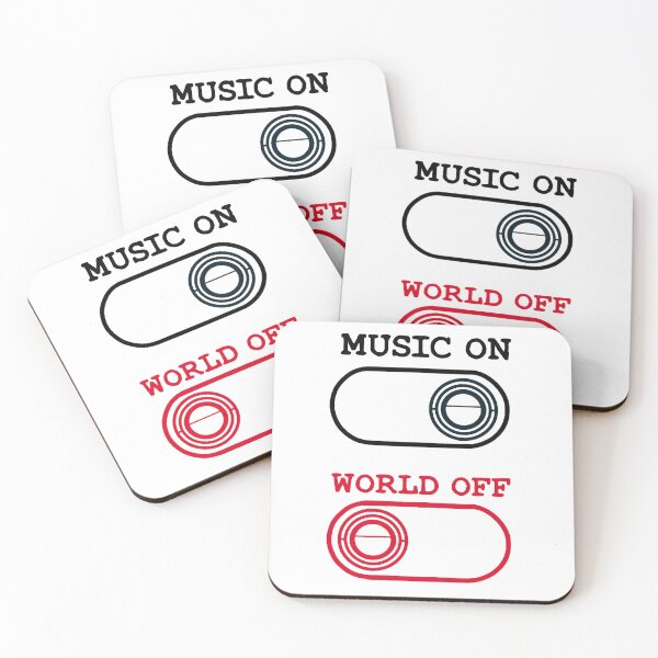 Item preview, music on, world off designed and sold by AxelBrook.