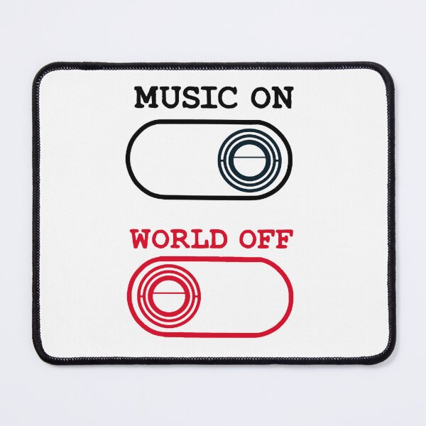 Item preview, music on, world off designed and sold by AxelBrook.