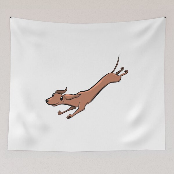 Item preview, happy dachshund designed and sold by Li-Bro.
