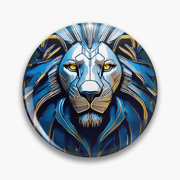 Item preview, Abstract lion head designed and sold by MaiquinhoSilva.