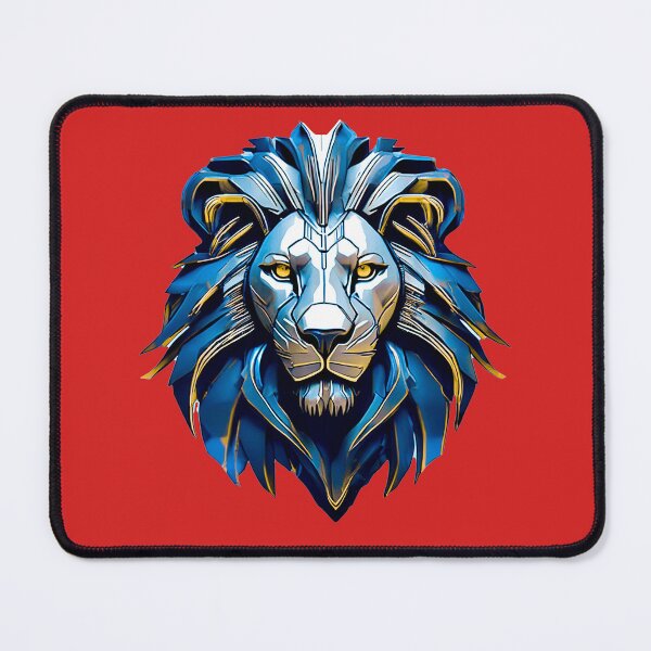 Item preview, Abstract lion head designed and sold by MaiquinhoSilva.