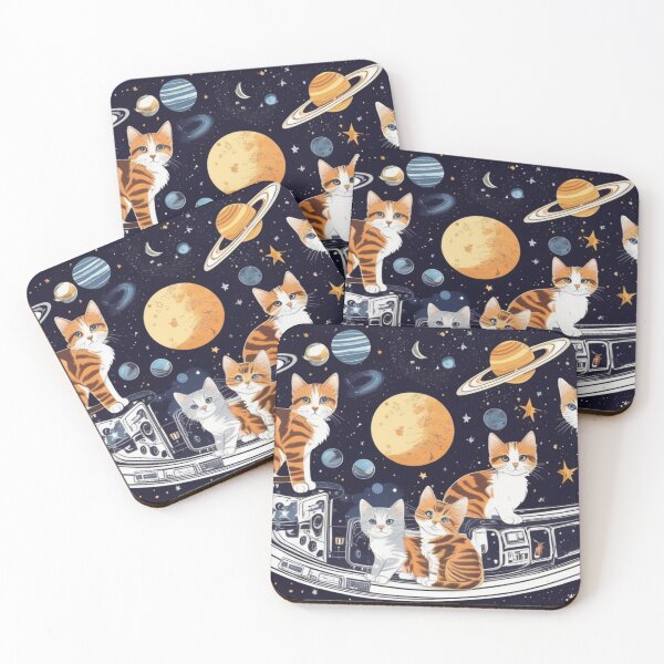 Item preview, Kittens in Space Mac Book Air Sleeve designed and sold by IsntThatNiche.