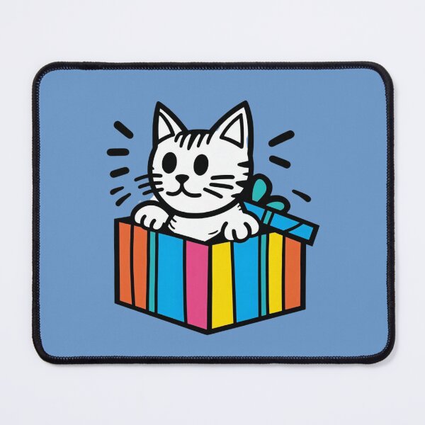 Item preview, Cat Christmas Gift Box Cat Cult Playful Cat designed and sold by sharon1210.