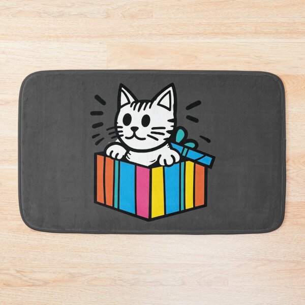 Item preview, Cat Christmas Gift Box Cat Cult Playful Cat designed and sold by sharon1210.