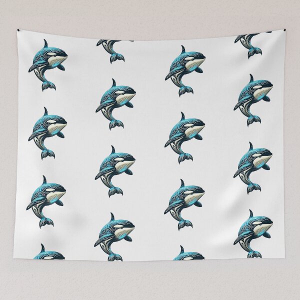 Item preview, Neon Navigator - Cyber Orca designed and sold by MrAI-Store.