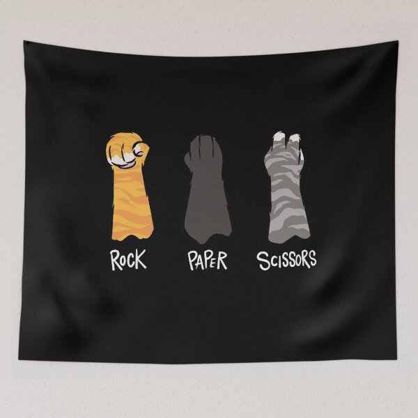 Item preview, Rock Paper Scissors Cat Paw designed and sold by Tatus Brinal.