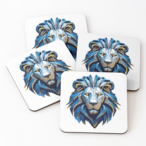 Item preview, Abstract lion head designed and sold by MaiquinhoSilva.