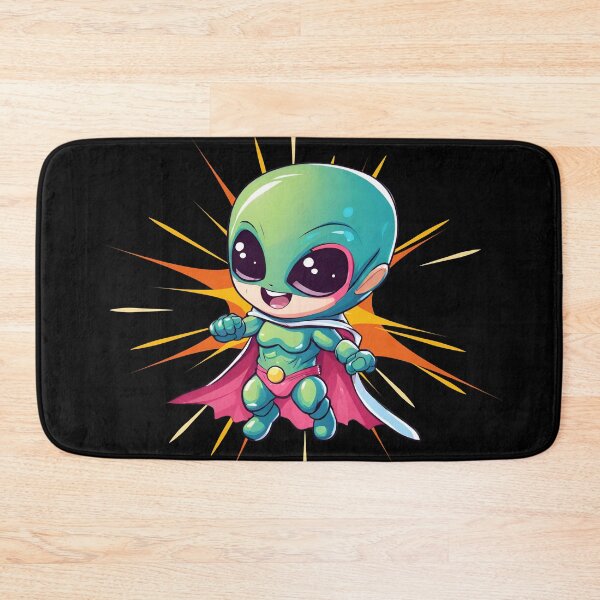Item preview, Baby Alien Superhero designed and sold by CosmicVenture.