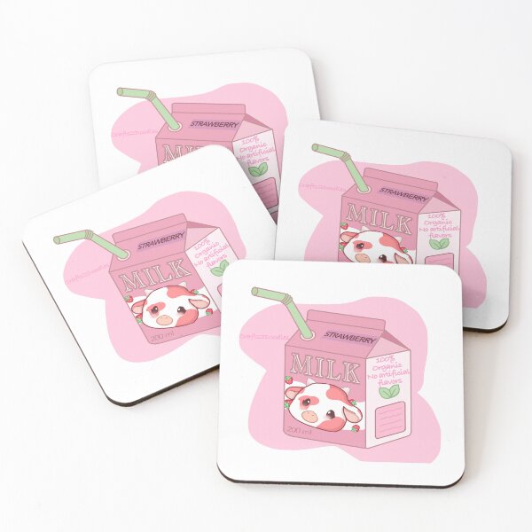 Item preview, Strawberry milk designed and sold by Crafts2Doodles.