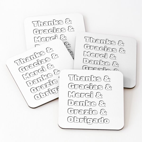 Item preview, Thank you - giving thanks in different languages - happy thanksgiving designed and sold by Inspirationmotivation.