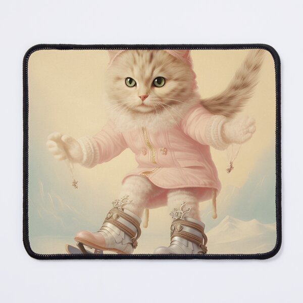 Item preview, Ice Skating Cat designed and sold by kaii572519.