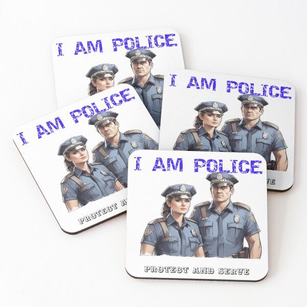 Item preview, I AM POLICE designed and sold by MGSdesing.