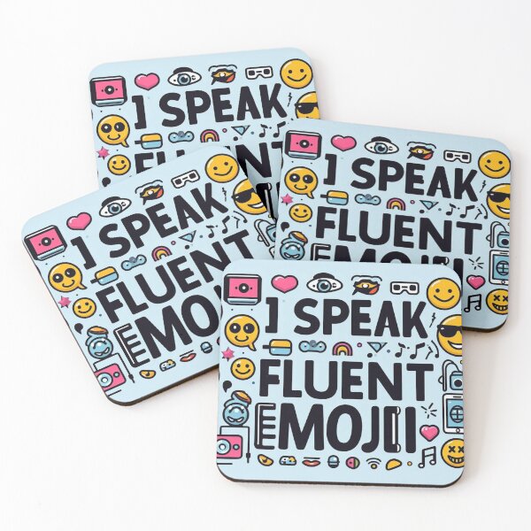 Item preview,  I speak fluent emoji designed and sold by Jeffcesories.