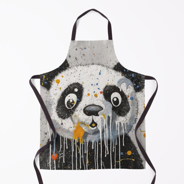 Item preview, A PANDA PAINTED STREET ART designed and sold by infinitearte.