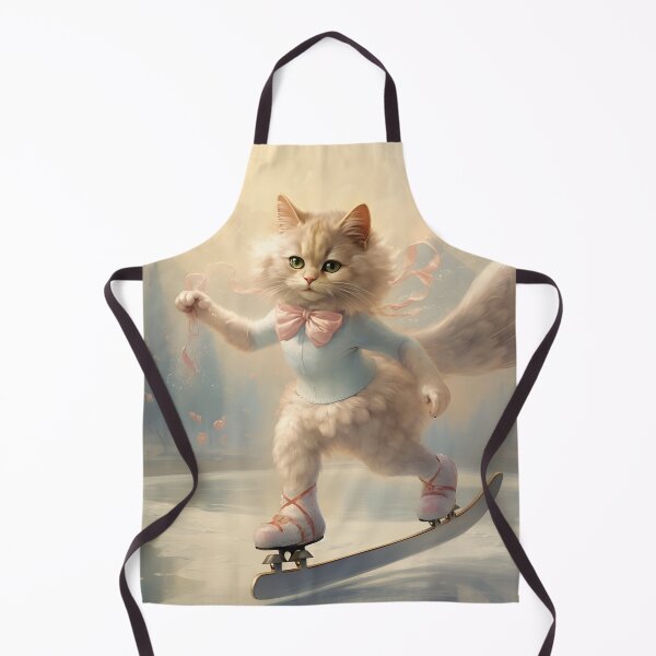 Item preview, Ice Skating Cat designed and sold by kaii572519.