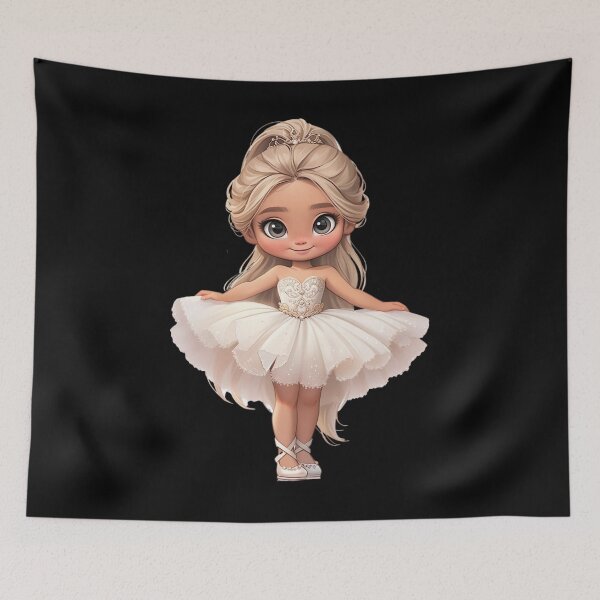 Item preview, Cute Little Ballerina Sublimation designed and sold by Nouri King.