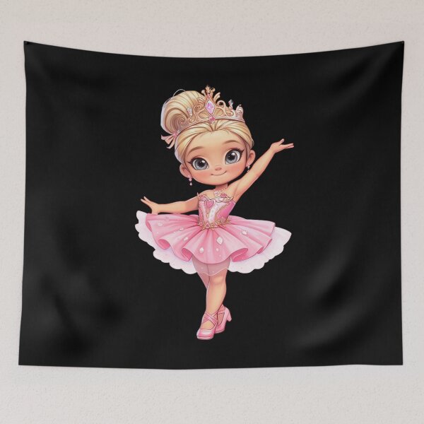 Item preview, Cute Little Ballerina Sublimation designed and sold by Nouri King.