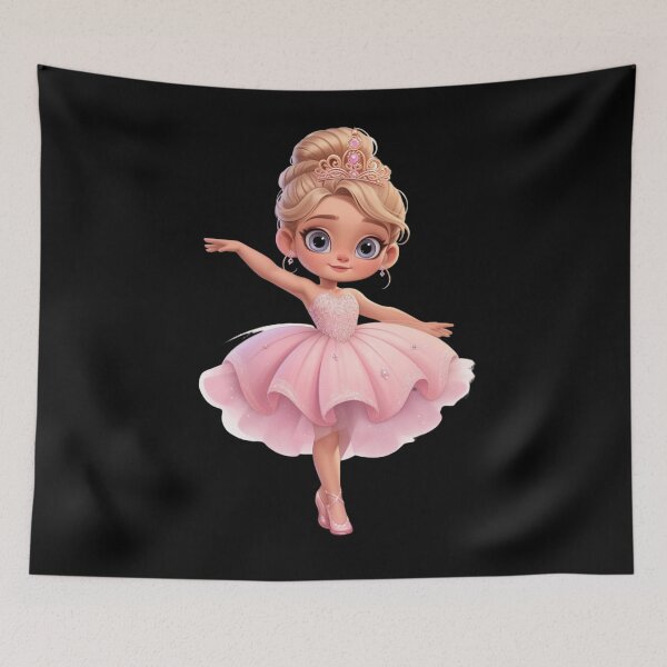 Item preview, Cute Little Ballerina Sublimation designed and sold by Nouri King.