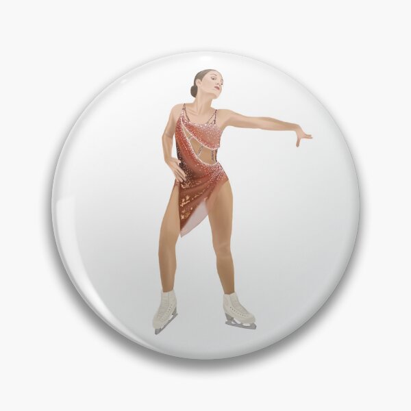 Item preview, Alexia Paganini Sticker | Figure Skating Sticker designed and sold by fskatingprints.