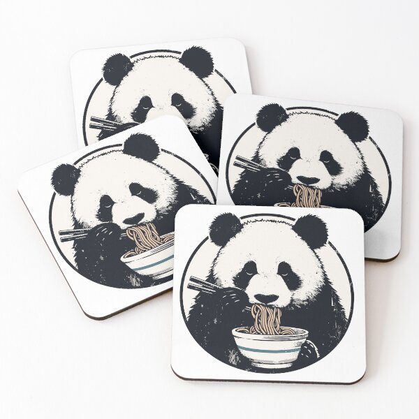 Item preview, Ramen Panda designed and sold by TomFrontierArt.