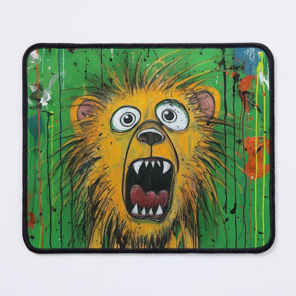 Item preview, A CRAZY LION designed and sold by infinitearte.