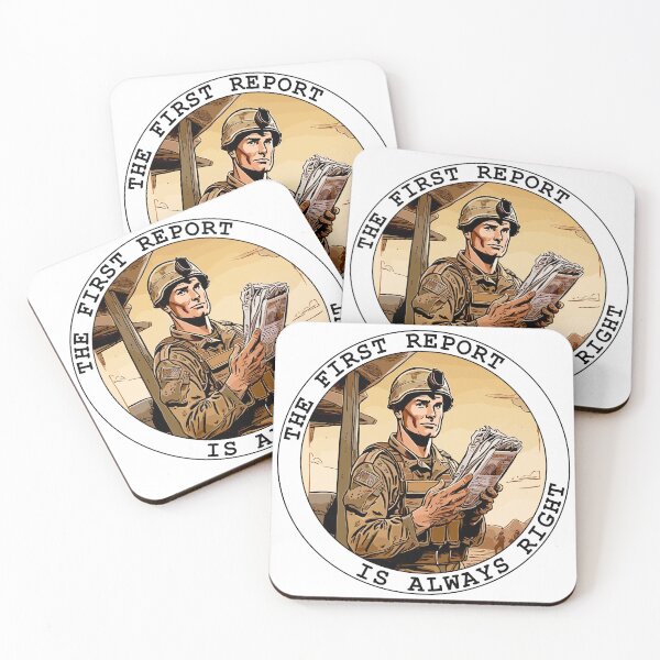 Item preview, The First Report is Always Right designed and sold by waterhutch.